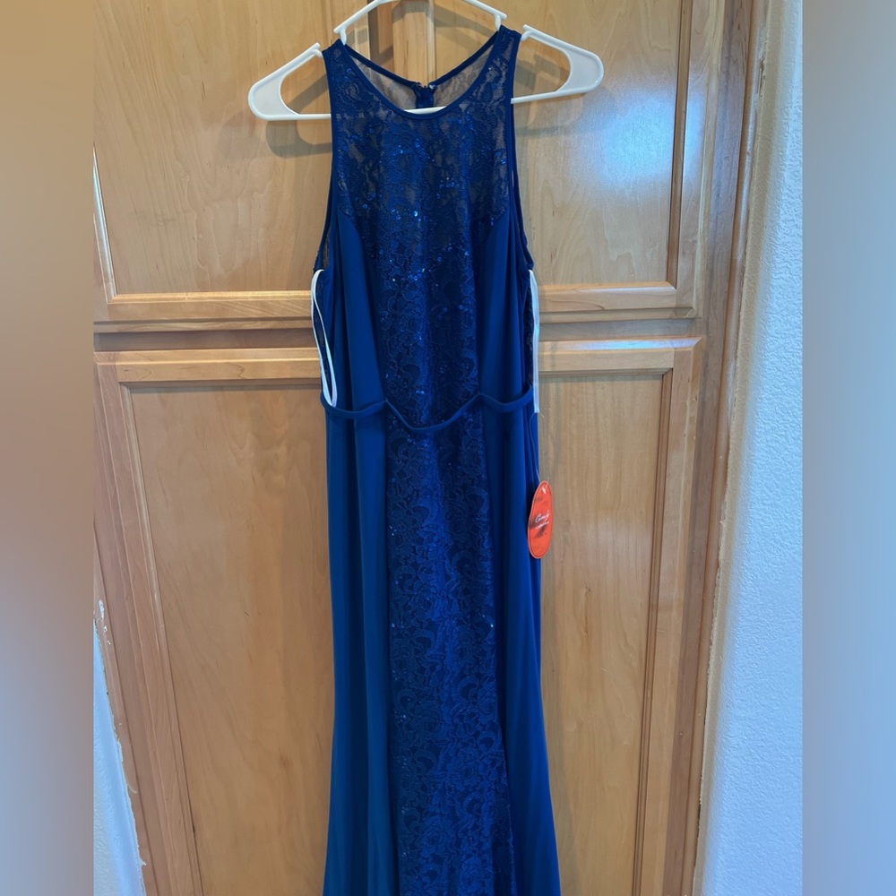 Brand new blue long dress night dress